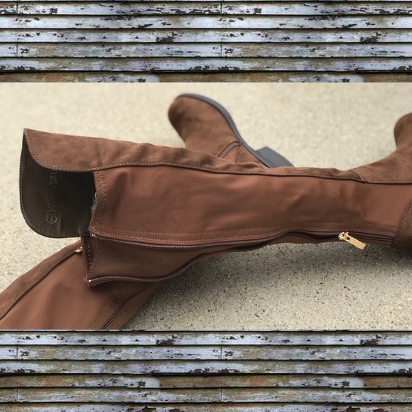 Nature Brown Knee High Over-the-Knee Winter Boot - Picture 5 of 6